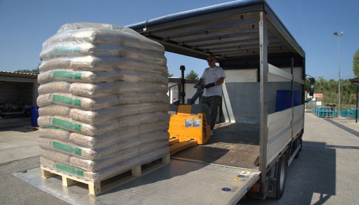 consegna pellet a domicilio