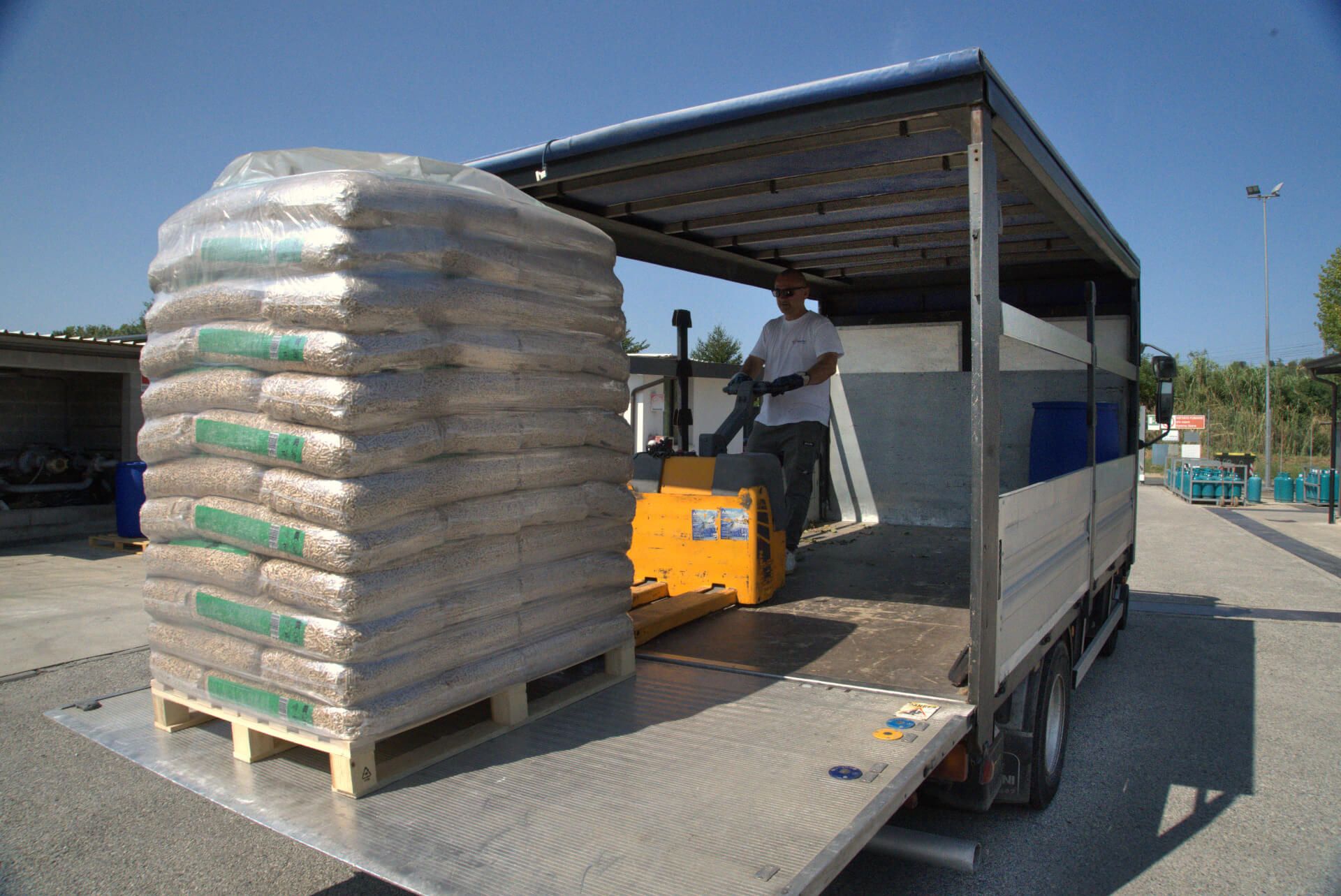 consegna pellet a domicilio